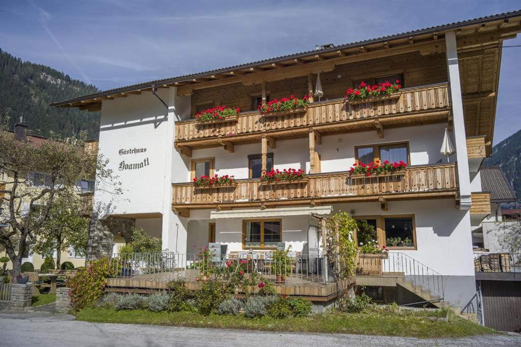 Gaestehaus Hoamatl Mayrhofen Εξωτερικό φωτογραφία